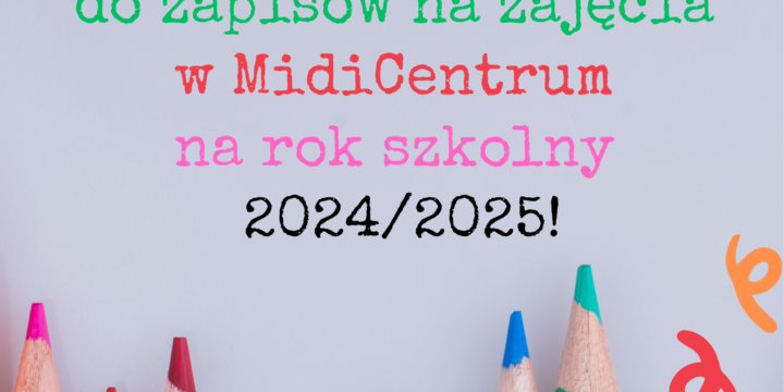 Ruszają zapisy na zajęcia dla szkół i przedszkoli w roku szkolnym 2024/2025!!!